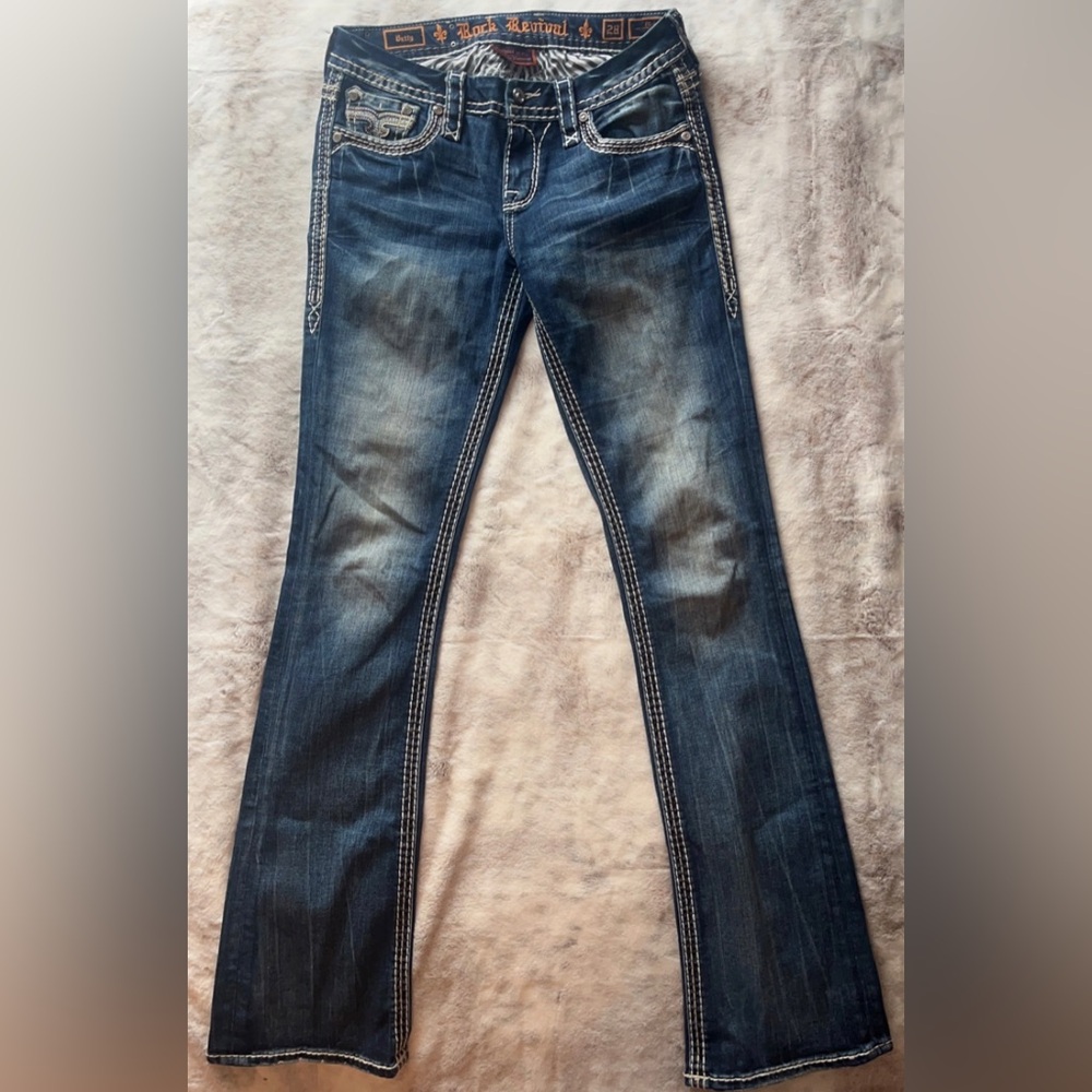 Rock revival bootcut jeans